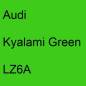 Preview: Audi, Kyalami Green, LZ6A.